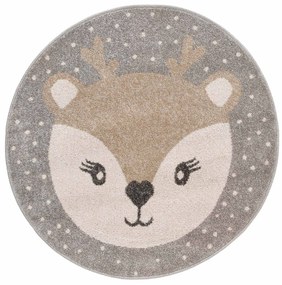 Okrągły dywan do pokoju dziecięcego, Ø 100 cm