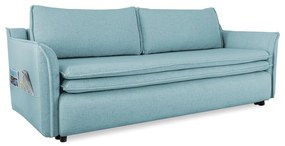 Jasnoniebieska rozkładana sofa Miuform Charming Charlie