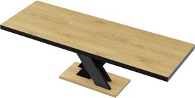 Rozkładany stół z dębowym blatem Xenon Lux