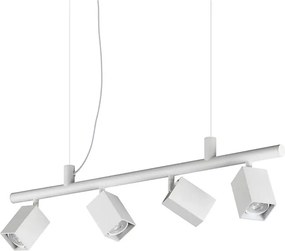 Ideal Lux - LED żyrandol na linkach DYNAMITE 4xGU10/7W/230V CRI 90 biały