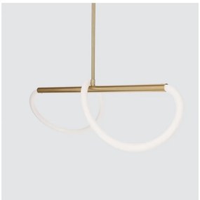Lampa wisząca LED w kolorze złota Supreme – Candellux Lighting