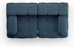 Ciemnoniebieska sofa 192 cm Ferento – Cosmopolitan Design