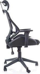 Ergonomiczne krzesło biurowe Q-406, zgodne z normą BHP