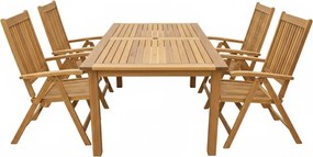 Doppler ATLAN - 2. gatunek ogrodowy zestaw wypoczynkowy 4+1