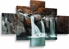 Obraz - Wodospady (125x70 cm)
