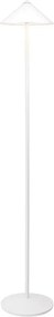 Zafferano Pina XXL lampa podłogowa LED 6 W, akumulatorowa, IP65, dotykowy ściemniacz, magnetyczna głowica, do wnętrz i na zewnątrz, biała