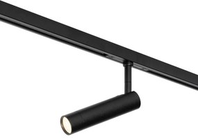 Nowoczesny czarny reflektor do systemu szynowego jednofazowego - Slimline Uzzy Nowoczesny Oswietlenie wewnetrzne
