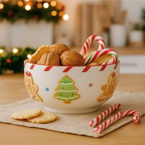 Świąteczna miseczka, 12 cm, GINGERBREAD