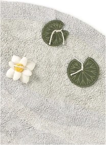 Jasnoszary bawełniany dziecięcy dywan do zabawy 130x170 cm Swan Lake – Lorena Canals