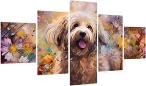 Obraz - Happy Dog II. (125x70 cm)