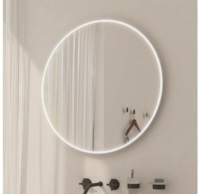 NIMCO ZP 26000R - LED podświetlane lustro łazienkowe 6500K śr. 60 cm IP44