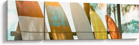 Obraz - Deski surfingowe (170x50 cm)