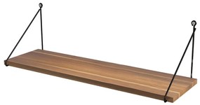 Półka w dekorze orzecha 72 cm Armoni – Kalune Design