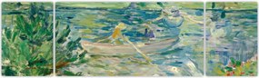 Obraz - Berthe Morisot, Girl in a Boat with Geese, reprodukcje (170x50 cm)