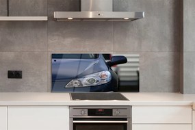 Szklany Panel Elegancki Czarny Samochód