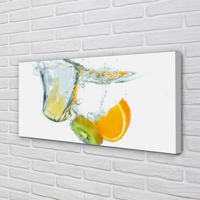 Obraz canvas na ścianę Koktajl Owocowy w Wodzie