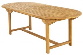 TAMAN DORSET FSC duży - zestaw ogrodowy z drewna tekowego 6+1