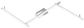 Wofi 9163.03.01.0000 - LED Żyrandol natynkowy CLAY 3xLED/10W/230V