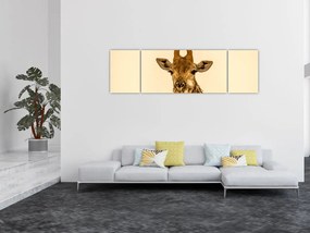 Obraz żyrafy (170x50 cm)