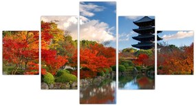 Obraz - Tō-ji (125x70 cm)