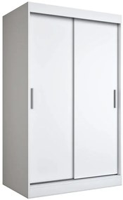 Biała szafa przesuwna 120 cm - Erco 3X