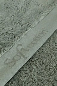 Ręcznik LEAF 50 x 100 cm Brązowy