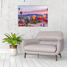 Obraz - Balony na ogrzane powietrze (70x50 cm)