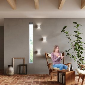 Biały kinkiet LED Pinio – Nice Lamps