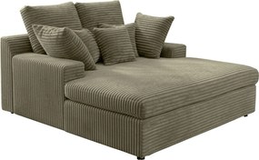 Szezlong Lazy One Tilia 37 oliwkowy