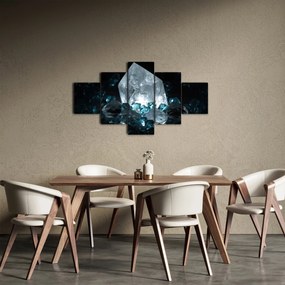 Obraz kryształu (125x70 cm)