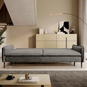 Sofa kanapa GLOSSY z funkcją spania i pojemnikiem WERSAL