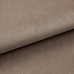 Jasnobrązowe tapicerowane łóżko dwuosobowe ze schowkiem ze stelażem 180x200 cm Solvo – Maison de Rêve