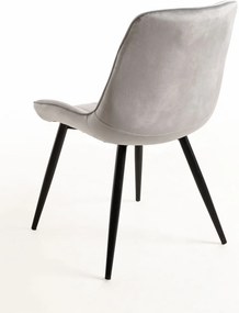 Zestaw 4 Krzese Lene Aksamitne