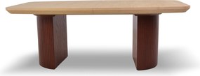 Stół rozkładany LINEA Dąb do Salonu Jadalni 200-300 x 110 x 76 cm, Owalny