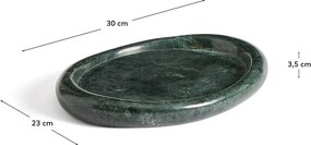 Marmurowa taca dekoracyjna 23x30 cm Lenorel – Kave Home
