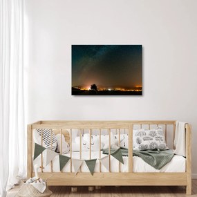 Obraz na szkle - Droga Mleczna (70x50 cm)