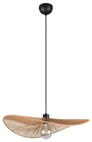 Lampa wisząca w kolorze matowej czerni ø 58 cm Laurine – Trio