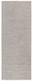 Beżowy chodnik z mieszanki wełny tkany ręcznie 80x200 cm Pradesh Linen White – Elle Decoration