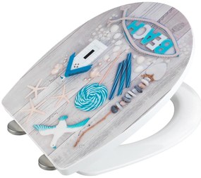 Deska sedesowa ABATTANT BEACH lakierowana, Thermoplast, WENKO