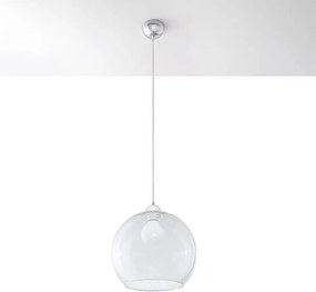 Lampa wisząca BALL transparentna