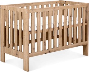 Łóżeczko dziecięce z funkcją sofy Amelia II 120x60, dąb