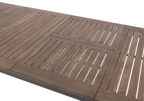 EXPERT WOOD Plus - zestaw ogrodowy aluminiowy 8+1