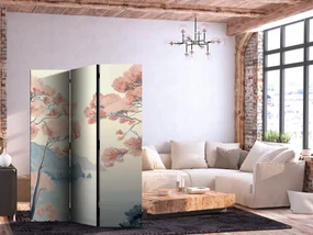Parawan jednostronny Pejzaże 135x172 cm 3-częściowy beżowy ARTGEIST B