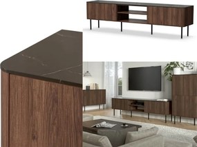 Szafka pod telewizor 200 cm Solano RTV-2 Halmar, orzech