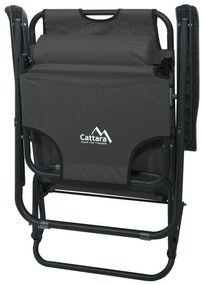 Cattara 13513 Składane leżak Comfort, antracyt,155 x 61 cm