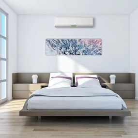 Obraz ośnieżonych drzew (170x50 cm)