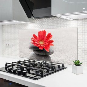 Szkło Ozdobne do Kuchni Radosna Gerbera w Detalu