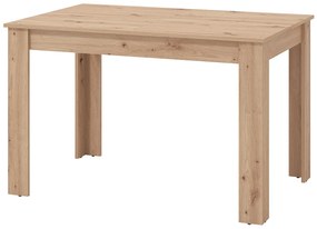 Stół do jadalni rozkładany dla 4 do 6 osób - Naturalny jasny - VENOLA