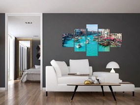 Obraz  - Canal Grande, Wenecja, Włochy (125x70 cm)
