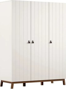 Beżowa szafa dziecięca 149x196x58 cm Sezane – Vipack